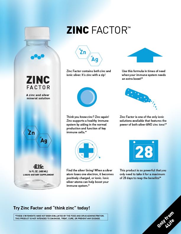 Zinc Factor™ "New Product"